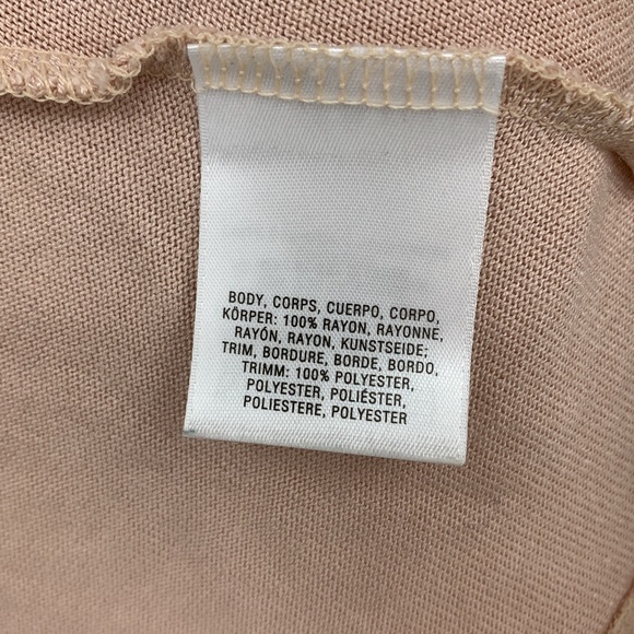 Anthropologie Deletta XS blouse knit vneck stretch - Picture 5 of 6